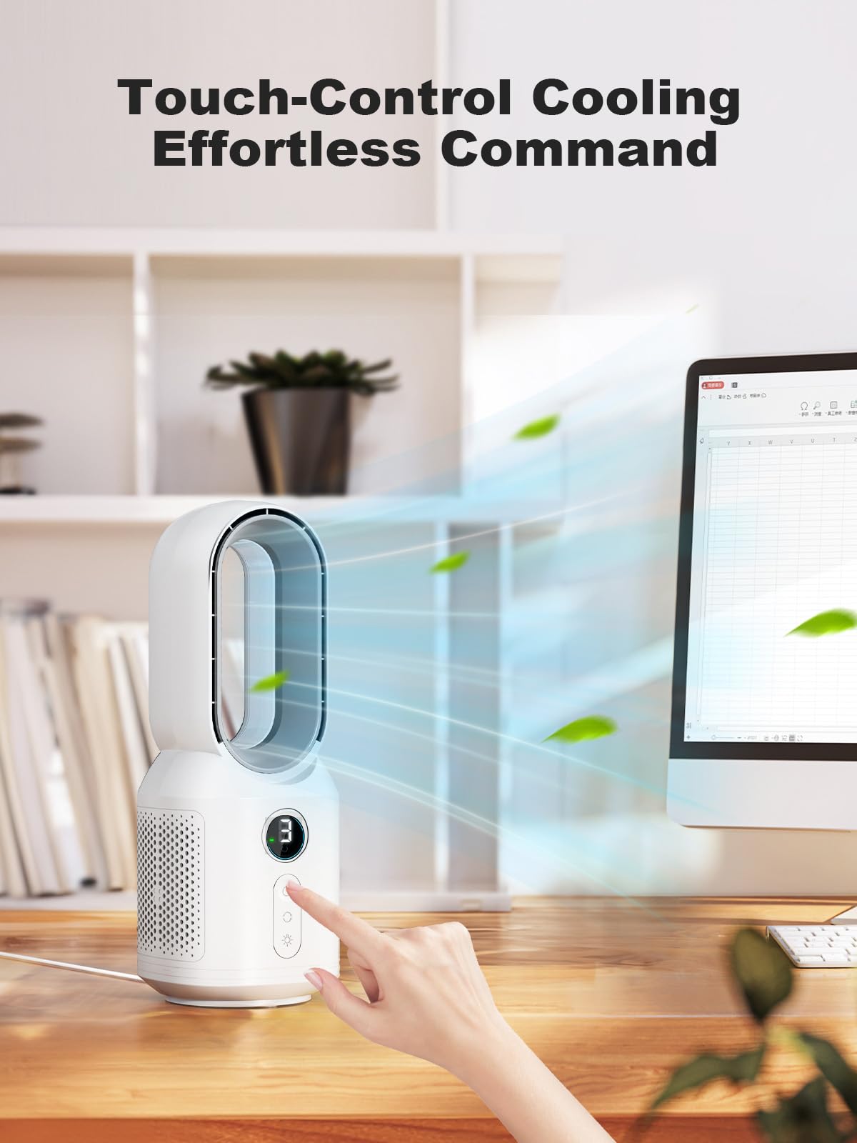 DEIO Bladeless Desk Fan