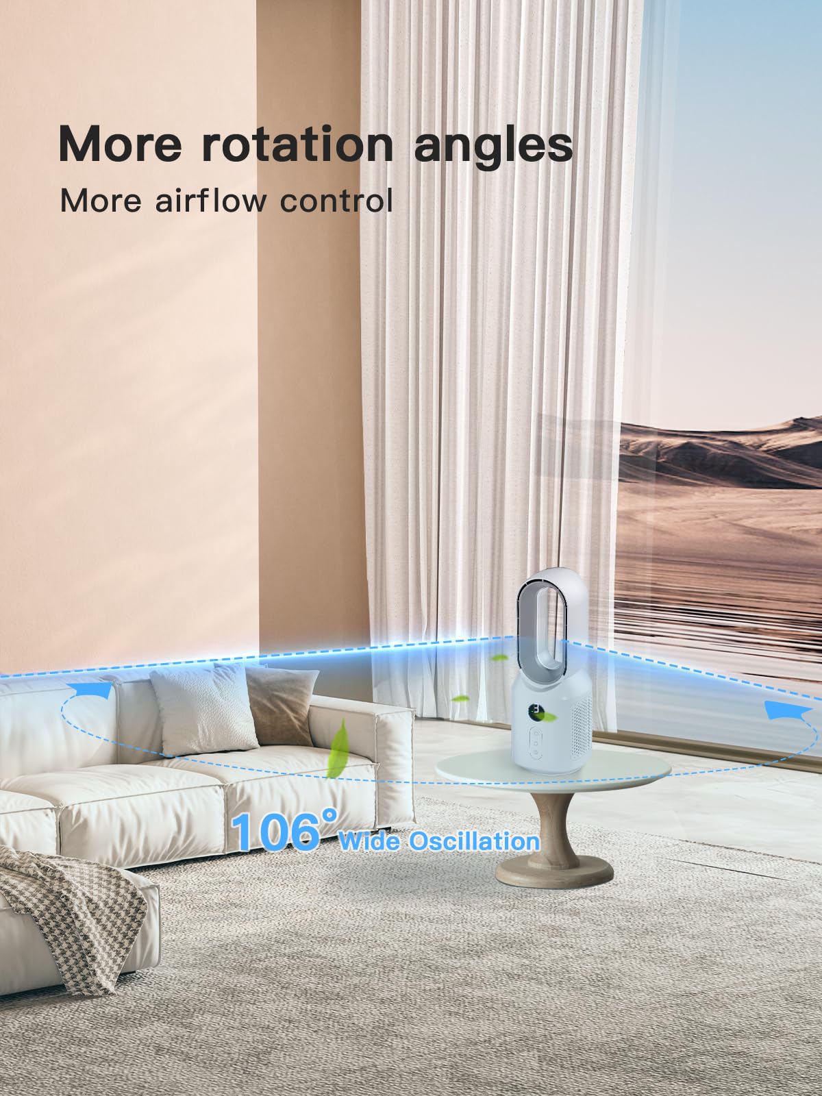 DEIO Bladeless Desk Fan