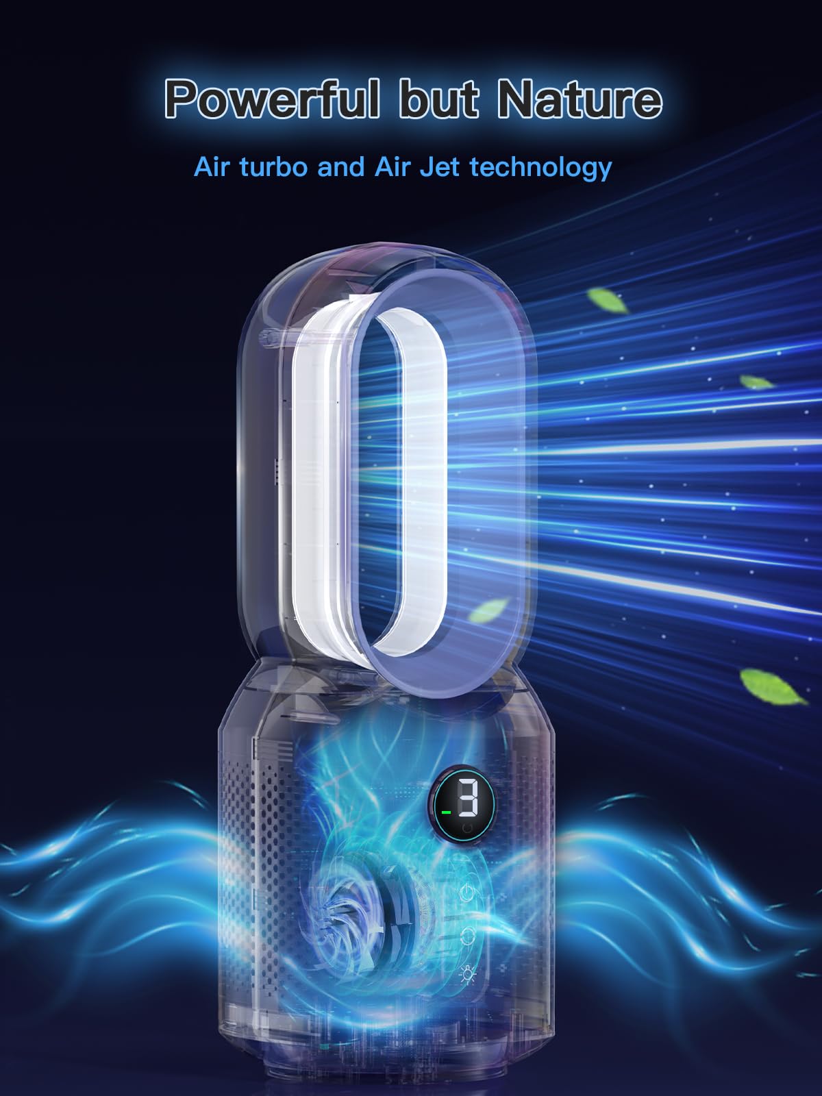 DEIO Bladeless Desk Fan