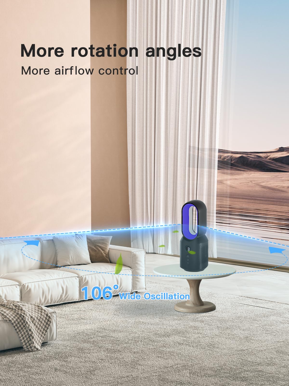 DEIO Bladeless Desk Fan