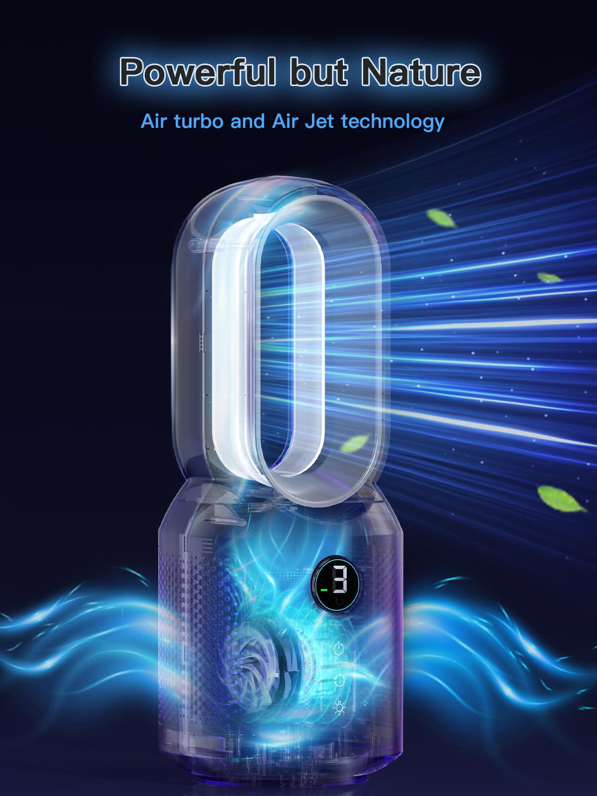 DEIO Bladeless Desk Fan