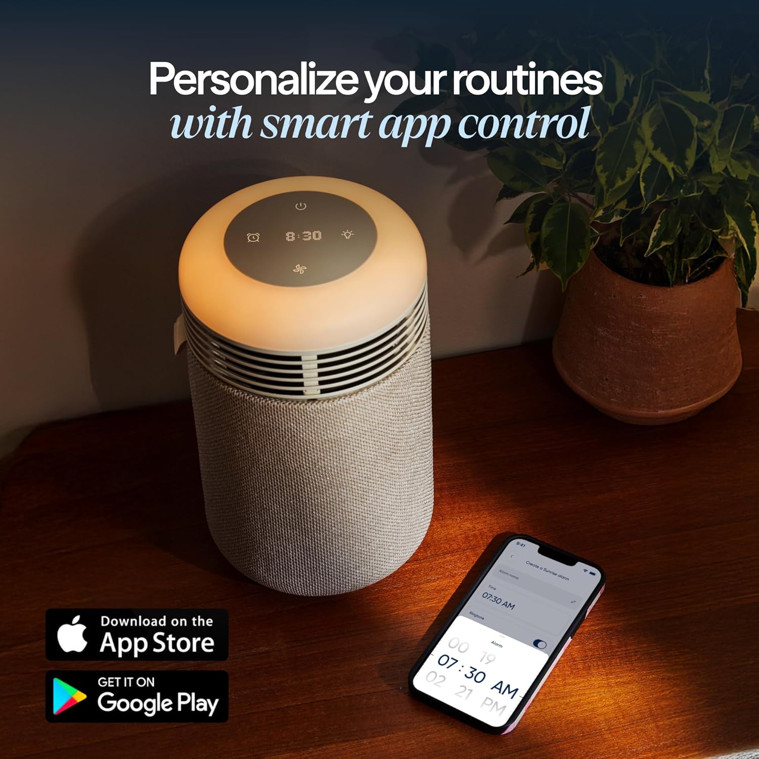 BLUEAIR Sunrise Clock Purifier